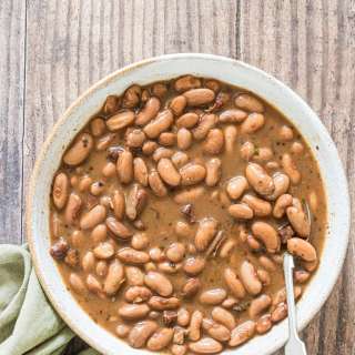 Spiced Crock Pot Pinto Beans