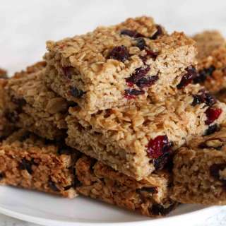 Easy Cranberry Flapjacks