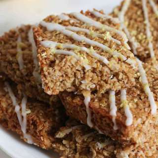 Lemon Drizzle Flapjacks