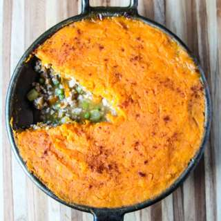Sweet Potato Shepherd's Pie (With Ground Turkey)