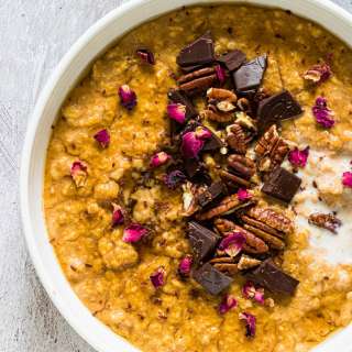 Easy Pumpkin Oatmeal