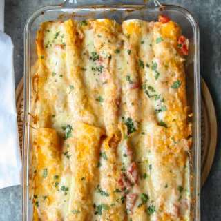 Seafood Enchiladas