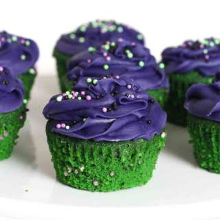 Halloween Funfetti Cupcakes
