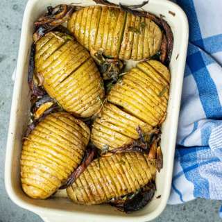 Easy Hasselback Potatoes