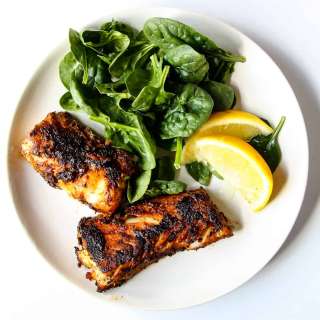 Blackened Cod