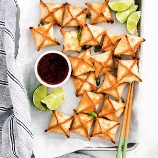 Air Fryer Crab Rangoons