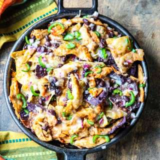 Leftover Turkey Nachos