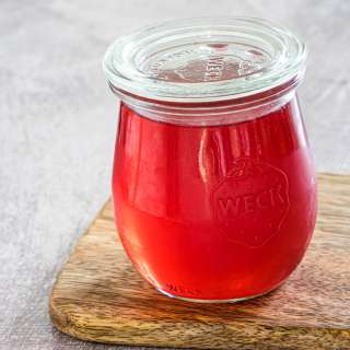 Fresh Peach Syrup