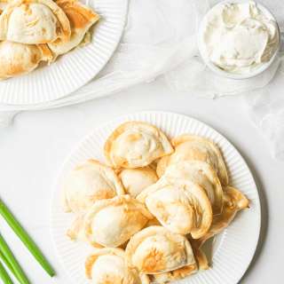 Air Fryer Frozen Pierogies