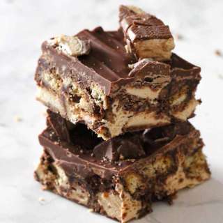 Milky Way Tray Bake