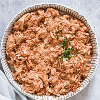 Easy Crockpot Salsa Chicken