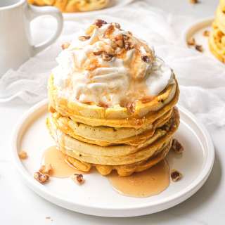 Fluffy Pumpkin Waffles