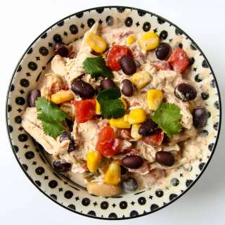Slow Cooker Cream Cheese Chicken Chili