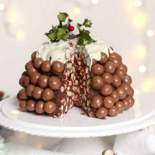Christmas Malteser Pudding