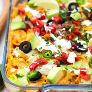 Walking Taco Casserole
