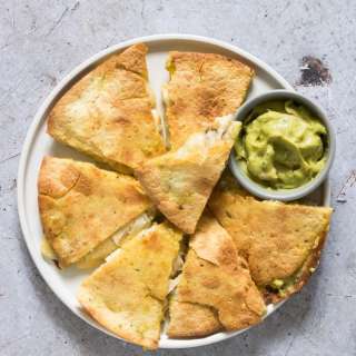 Air Fryer Chicken Quesadilla