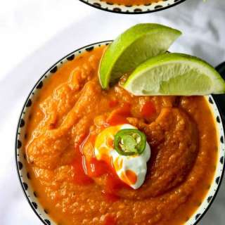 Southwestern Pumpkin Soup