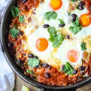 Baked Huevos Rancheros