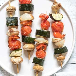 Air Fryer Vegetable Kabobs