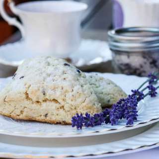 Lavender Scones