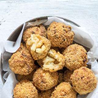 Air Fried Mac and Cheese Balls