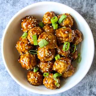 Asian Chicken Meatballs