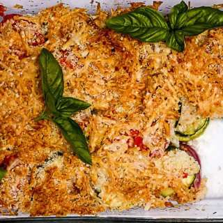 Zucchini Tomato Bake