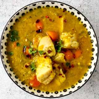 Lentil and Turkey Soup