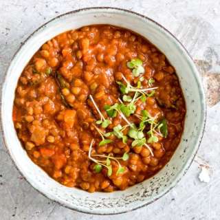 Slow Cooker Lentil Curry