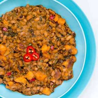 One-pot black-eyed beans and sweet potato recipe (bean and sweet potato pottage) – West African Flavors