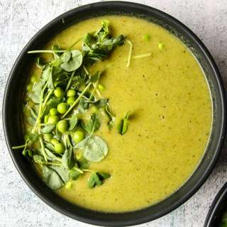 Broccoli and Pea Soup