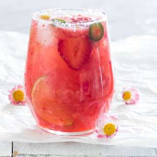Strawberry Jalapeño Margarita