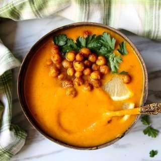 Moroccan Sweet Potato Soup