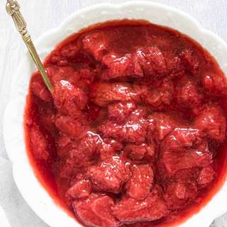 Strawberry Compote + Instant Pot Strawberry Compote