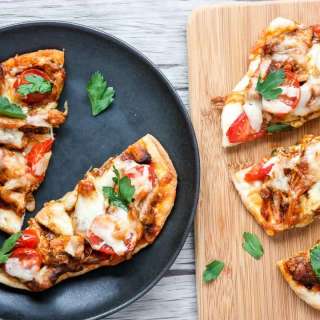 Chicken Tikka Masala Pizza- Naan Pizza