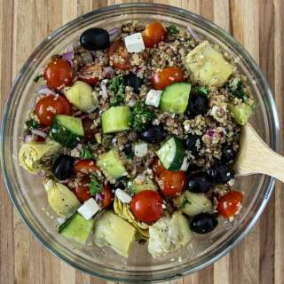 Quinoa and Lentil Salad