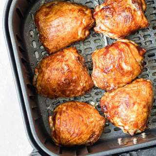 Frozen Chicken Thighs in Air Fryer