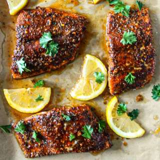 Cajun Honey Butter Salmon