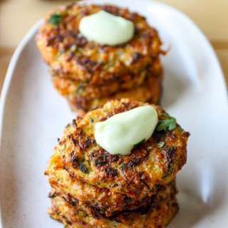Baked Zucchini Fritters