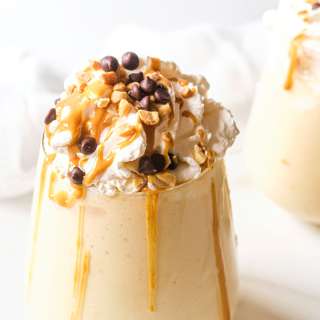 Creamy Peanut Butter Milkshake