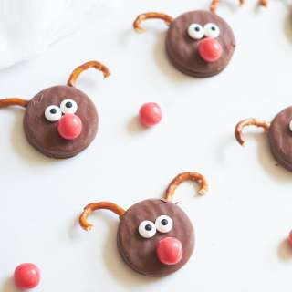 Oreo Reindeer Cookies