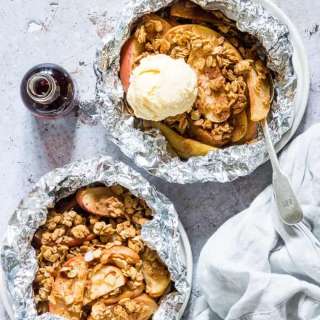 Apple Crisp Foil Packets