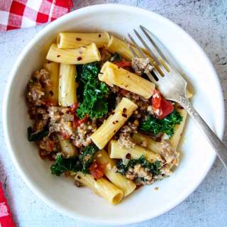 Sausage and Kale Pasta
