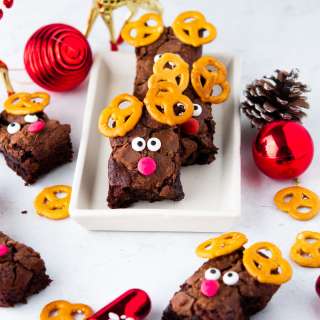 Reindeer Brownies