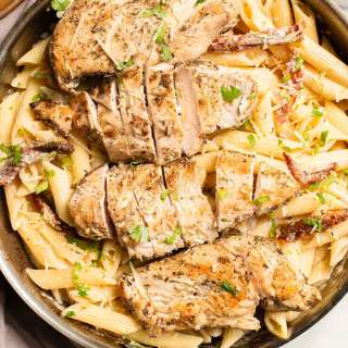Parmesan Garlic Chicken Pasta
