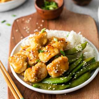 Sheet Pan Orange Chicken