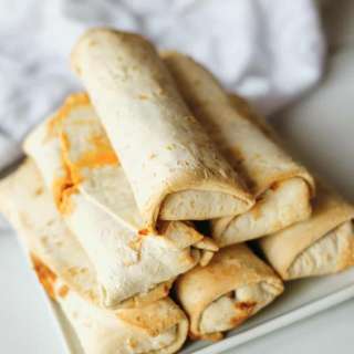 Air Fryer Frozen Burrito