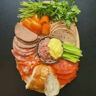 Banh Mi Charcuterie Board (Vietnamese Cold Cut Platter)