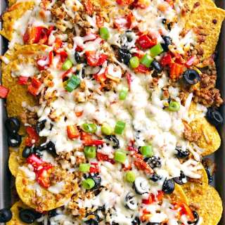 Ground Pork Nachos