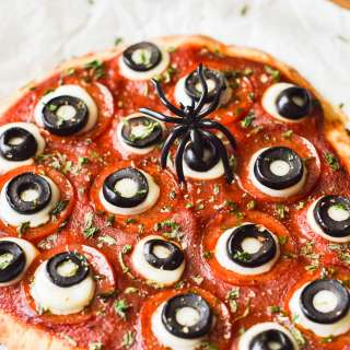 Easy Halloween Pizza Recipe